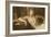 Study of a Reclining Boy Wearing Jewelry. C.1899-Wilhelm Von Gloeden-Framed Photographic Print