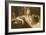 Study of a Reclining Boy Wearing Jewelry. C.1899-Wilhelm Von Gloeden-Framed Photographic Print