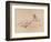 Study of a Reclining Female Nude, 1885-Mihaly von Zichy-Framed Giclee Print