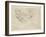 Study of a Recumbent Male Figure, Recto-Michelangelo Buonarroti-Framed Giclee Print