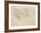 Study of a Recumbent Male Figure, Recto-Michelangelo Buonarroti-Framed Giclee Print