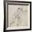 Study of a Seated Male Nude, C.1511-Michelangelo Buonarroti-Framed Giclee Print
