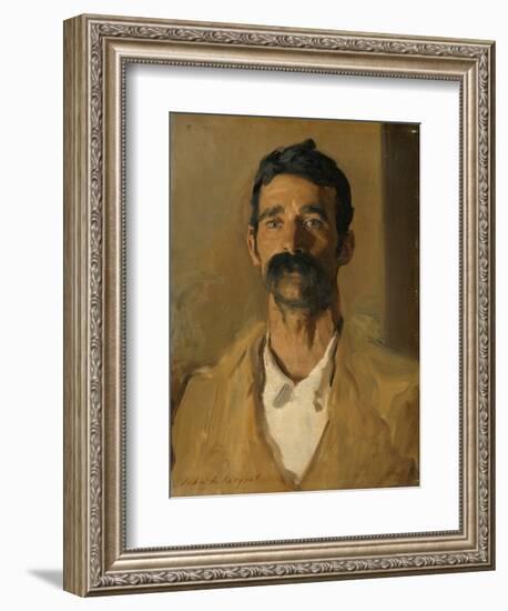 Study of a Sicilian Peasant, 1907-John Singer Sargent-Framed Giclee Print