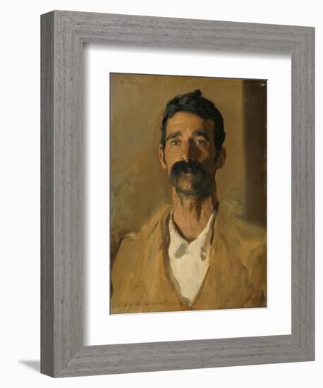 Study of a Sicilian Peasant, 1907-John Singer Sargent-Framed Giclee Print