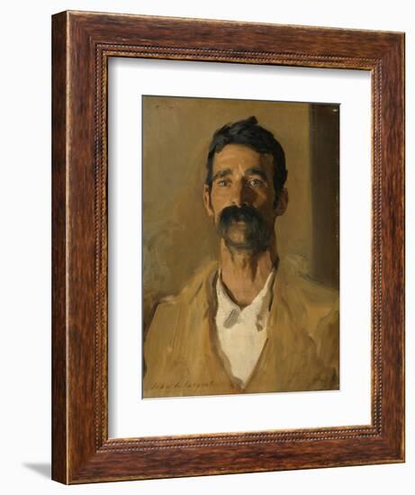 Study of a Sicilian Peasant, 1907-John Singer Sargent-Framed Giclee Print