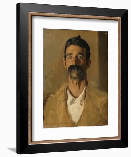 Study of a Sicilian Peasant, 1907-John Singer Sargent-Framed Giclee Print