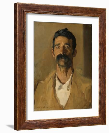 Study of a Sicilian Peasant, 1907-John Singer Sargent-Framed Giclee Print