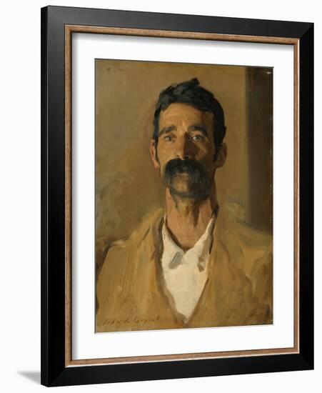 Study of a Sicilian Peasant, 1907-John Singer Sargent-Framed Giclee Print