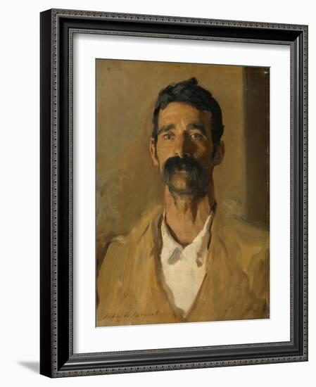 Study of a Sicilian Peasant, 1907-John Singer Sargent-Framed Giclee Print