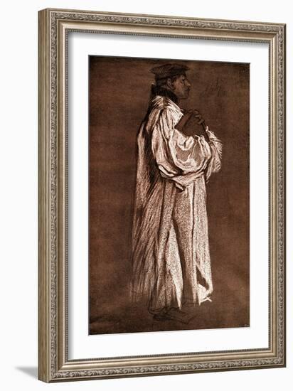 Study of a Sleeve, 1899-Edwin Austin Abbey-Framed Giclee Print