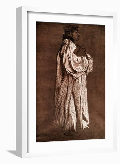 Study of a Sleeve, 1899-Edwin Austin Abbey-Framed Giclee Print