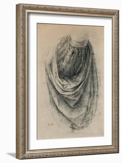 'Study of a Sleeve', c1480 (1945)-Leonardo Da Vinci-Framed Giclee Print