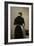 Study of a standing woman, back view, 1884-88-Vilhelm Hammershoi-Framed Giclee Print