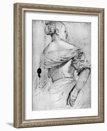 Study of a Woman, 1913-Paolo Veronese-Framed Giclee Print