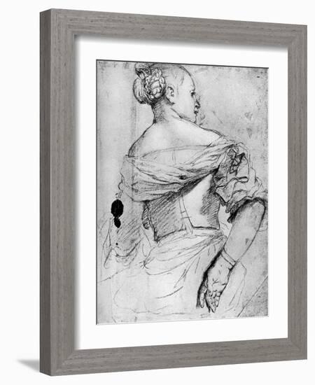 Study of a Woman, 1913-Paolo Veronese-Framed Giclee Print