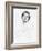 Study of a Woman's Head, 1896-E Borough Johnson-Framed Giclee Print