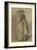 Study of a Woman, Seen from the Back-Thomas Gainsborough-Framed Giclee Print