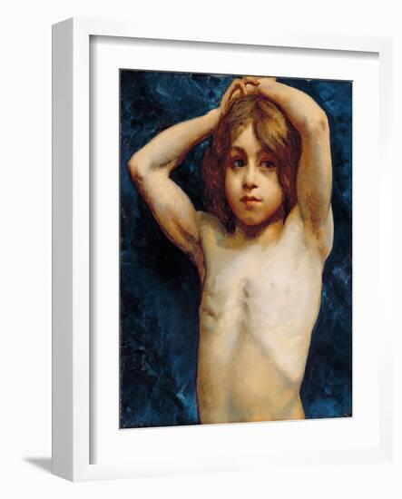 Study of a Young Boy-William John Wainwright-Framed Giclee Print