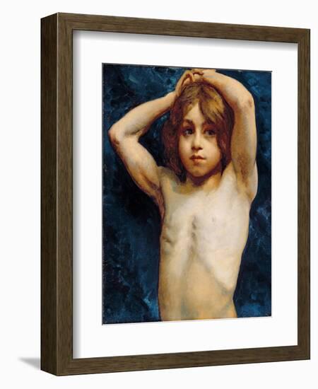 Study of a Young Boy-William John Wainwright-Framed Giclee Print