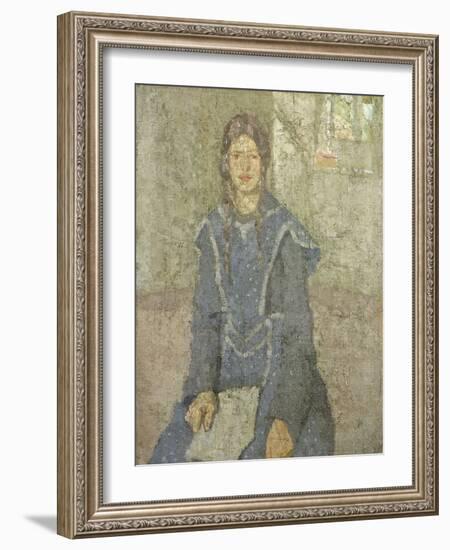 Study of a Young Girl, 1922-Gwen John-Framed Giclee Print