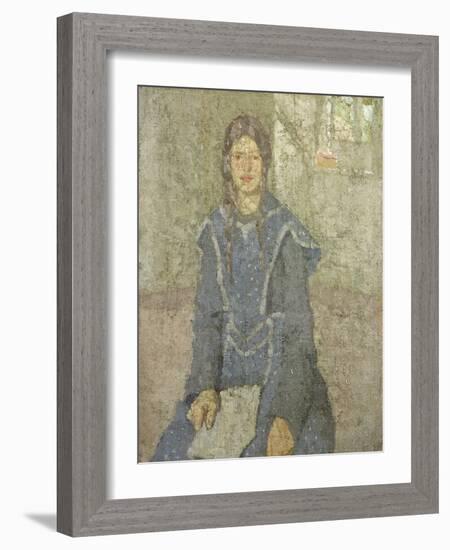 Study of a Young Girl, 1922-Gwen John-Framed Giclee Print
