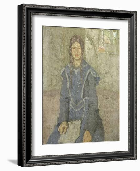 Study of a Young Girl, 1922-Gwen John-Framed Giclee Print