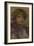 Study of a Young Girl's Head and Shoulders , 1896-97-James Abbott McNeill Whistler-Framed Giclee Print