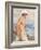 Study of a Young Man Looking out to Sea (Pencil, W/C & Bodycolour on Paper)-Henry Scott Tuke-Framed Giclee Print