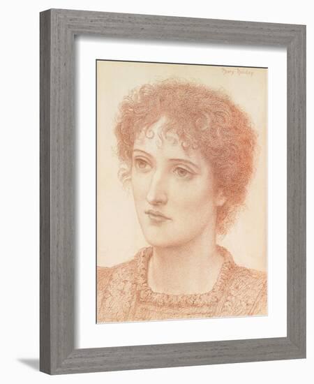 Study of a Young Woman-Henry Holiday-Framed Giclee Print