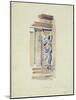 Study of an Angel Statue, Certosa Di Pavia, 1891-Charles Rennie Mackintosh-Mounted Giclee Print