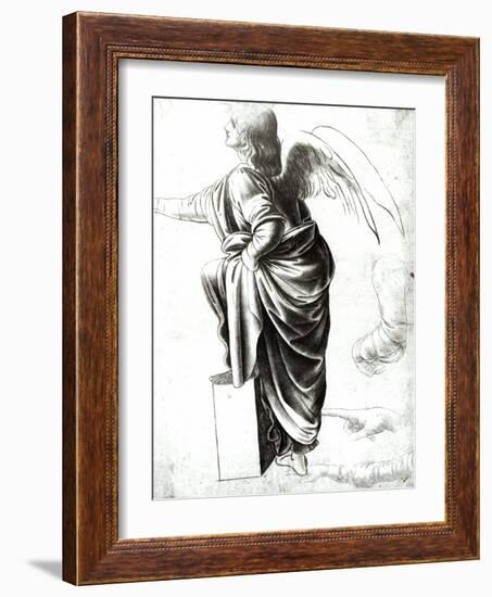 Study of an Angel-Leonardo da Vinci-Framed Giclee Print