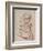 Study of an Arm (Ink)-Michelangelo Buonarroti-Framed Giclee Print