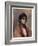 Study of an Italian Girl's Head, 1901-J Muntz-Framed Giclee Print