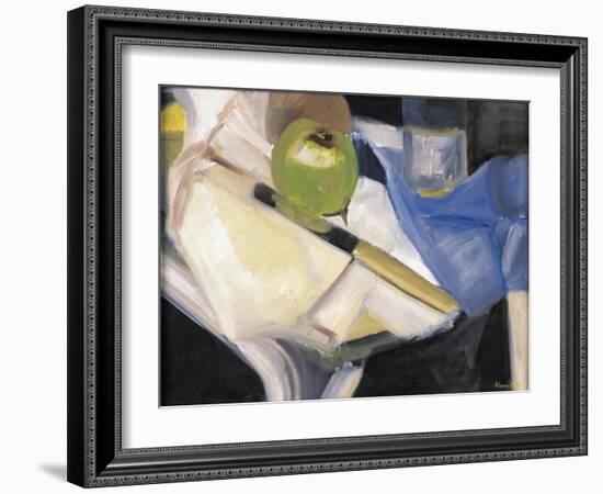 Study of Apple and Pear III, 1994-Pedro Diego Alvarado-Framed Giclee Print