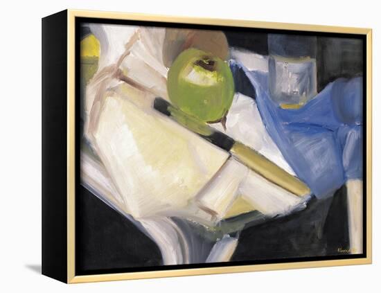 Study of Apple and Pear III, 1994-Pedro Diego Alvarado-Framed Premier Image Canvas