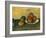 Study of Apples, Lemon, 1890-Paul C?zanne-Framed Giclee Print