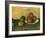 Study of Apples, Lemon, 1890-Paul C?zanne-Framed Giclee Print