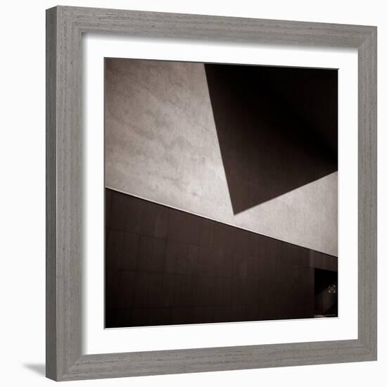 Study of Architecture and Shadows-Edoardo Pasero-Framed Photographic Print