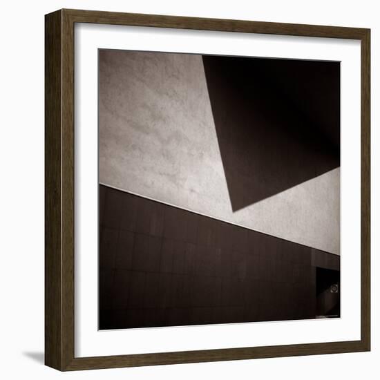 Study of Architecture and Shadows-Edoardo Pasero-Framed Photographic Print