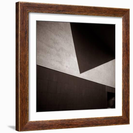 Study of Architecture and Shadows-Edoardo Pasero-Framed Photographic Print