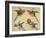 Study of Birds: Two Parrots, a Hoopoe and a Jay-Alexandre-Francois Desportes-Framed Giclee Print