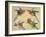 Study of Birds: Two Parrots, a Hoopoe and a Jay-Alexandre-Francois Desportes-Framed Giclee Print