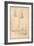 Study of Boats (Pencil on Paper)-Claude Monet-Framed Giclee Print