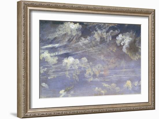 Study of Cirrus Clouds-John Constable-Framed Giclee Print