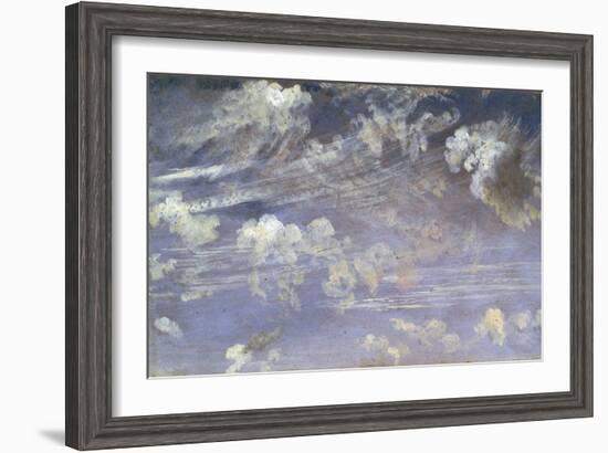 Study of Cirrus Clouds-John Constable-Framed Giclee Print