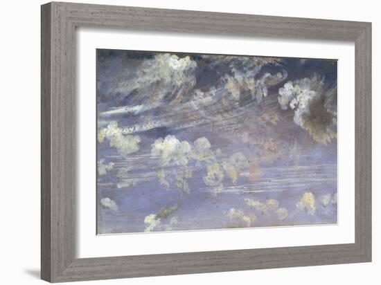 Study of Cirrus Clouds-John Constable-Framed Giclee Print