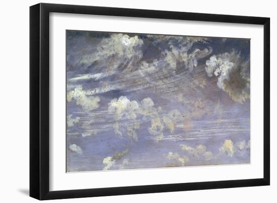 Study of Cirrus Clouds-John Constable-Framed Giclee Print