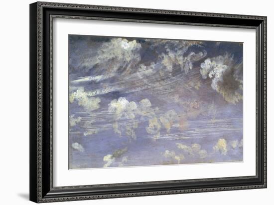 Study of Cirrus Clouds-John Constable-Framed Giclee Print