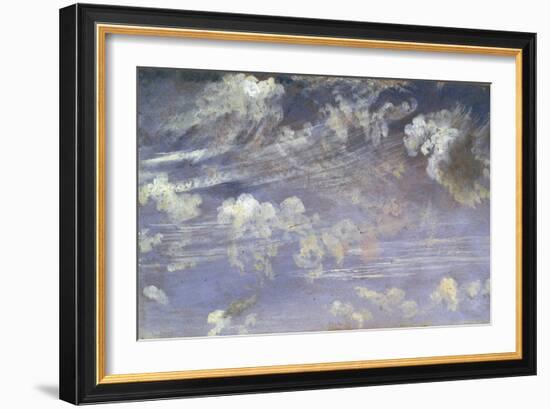 Study of Cirrus Clouds-John Constable-Framed Giclee Print