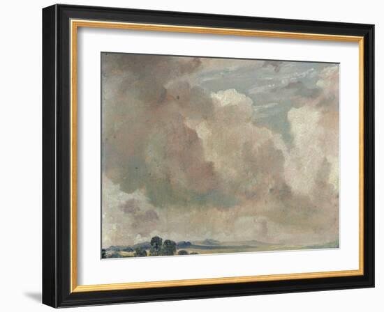 Study of Clouds, 1825-John Constable-Framed Giclee Print